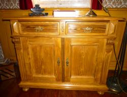Antike Gründerzeit Kommoden (Halbschrank), Kiefer 